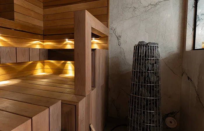 Sauna.